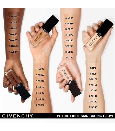 givenchy prisme libre foundation colour match|givenchy makeup prisme libre.